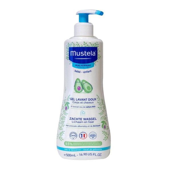 Mustela Gel Lav Dx Avo B 500Ml