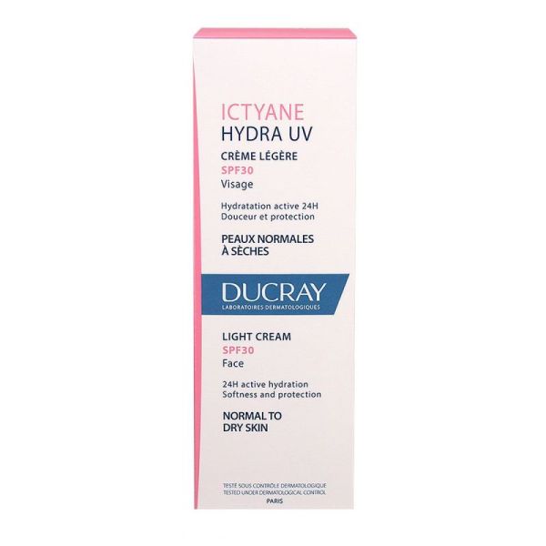 Ducray Ictyane Cr Hyd Uv Tb40Ml 1