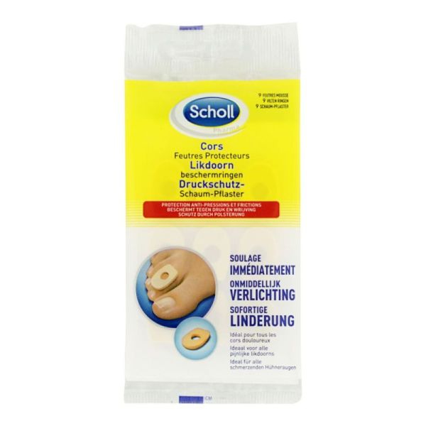 Scholl Cors Feutr Protec Bt9