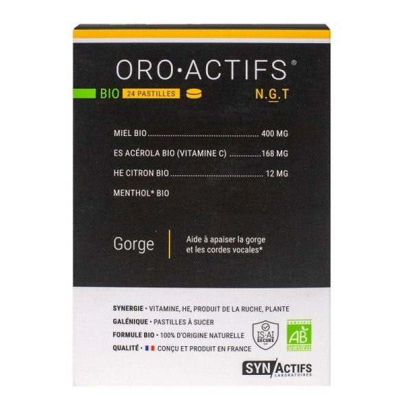 Aragan Oroactif Past Bio 24