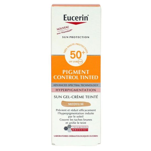 Eucerin Sun Pigment Cont Gel Spf50 50Ml