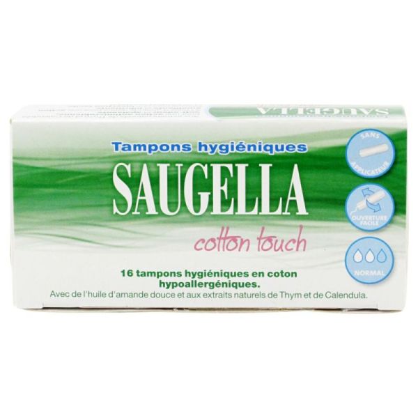 Saugella Cot T Tampon Norm 16