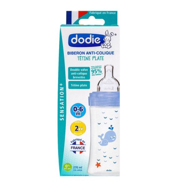 Dodie Bib 270Ml T Pla2 Mer Ble1