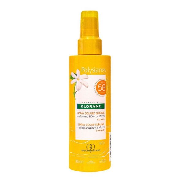 Klorane Spr Solaire Sublime Sfp50 Fl200Ml