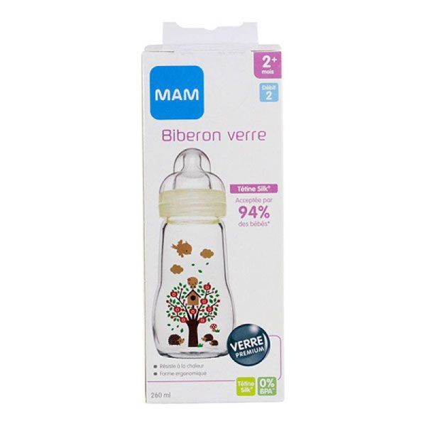 Mam Bib Ver Tet2 Bla 260Ml 1