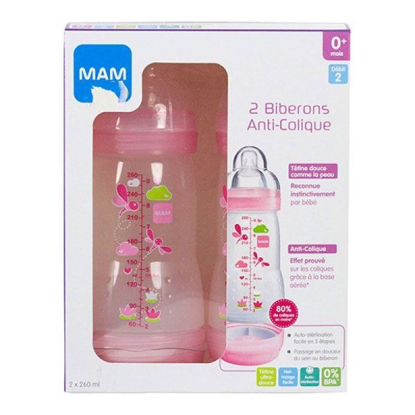 Mam Bib A-C Tet Deb2 Ros 260Ml2