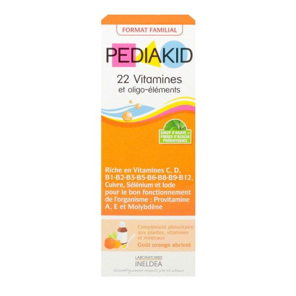 Pediakid 22Vitampoligo Sir 250Ml1